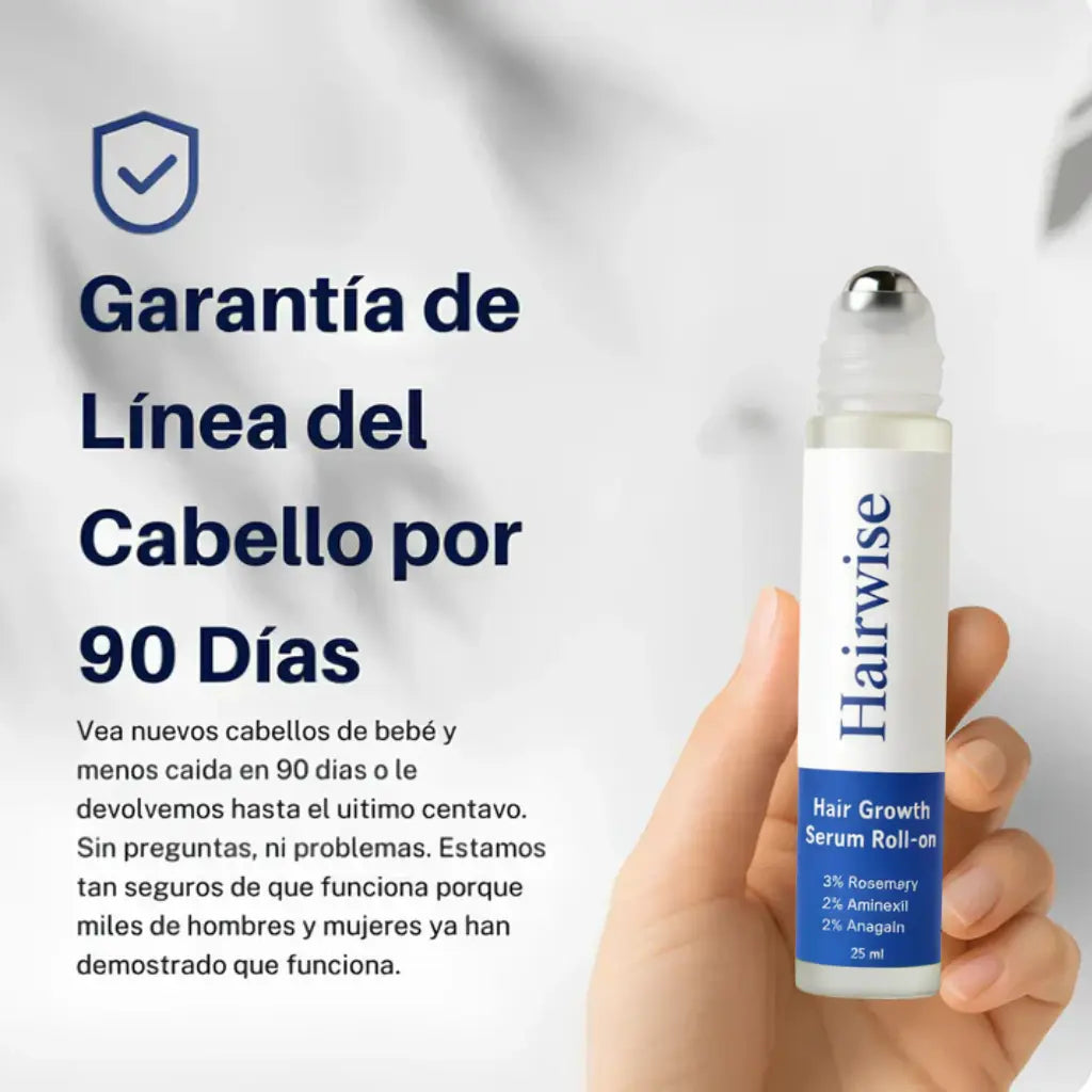 HairWise® Serum Roll-On - Crecimiento y Fortalecimiento capilar