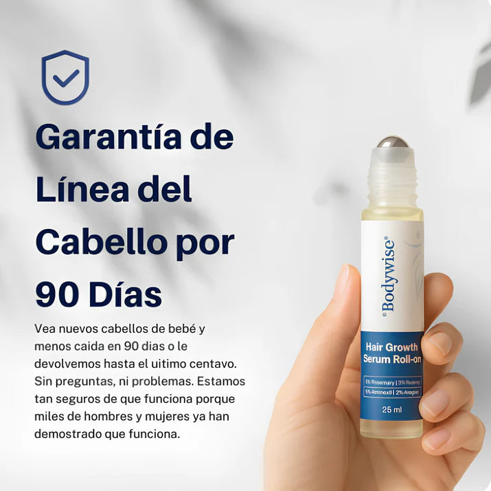 HairWise® Serum Roll-On - Crecimiento y Fortalecimiento capilar